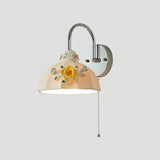 Daisette Curated Hand-Thrown Ceramic Wall Sconce – Model C W 18cm x H 25cm  W 7.1 x H 9.8 finish configuration