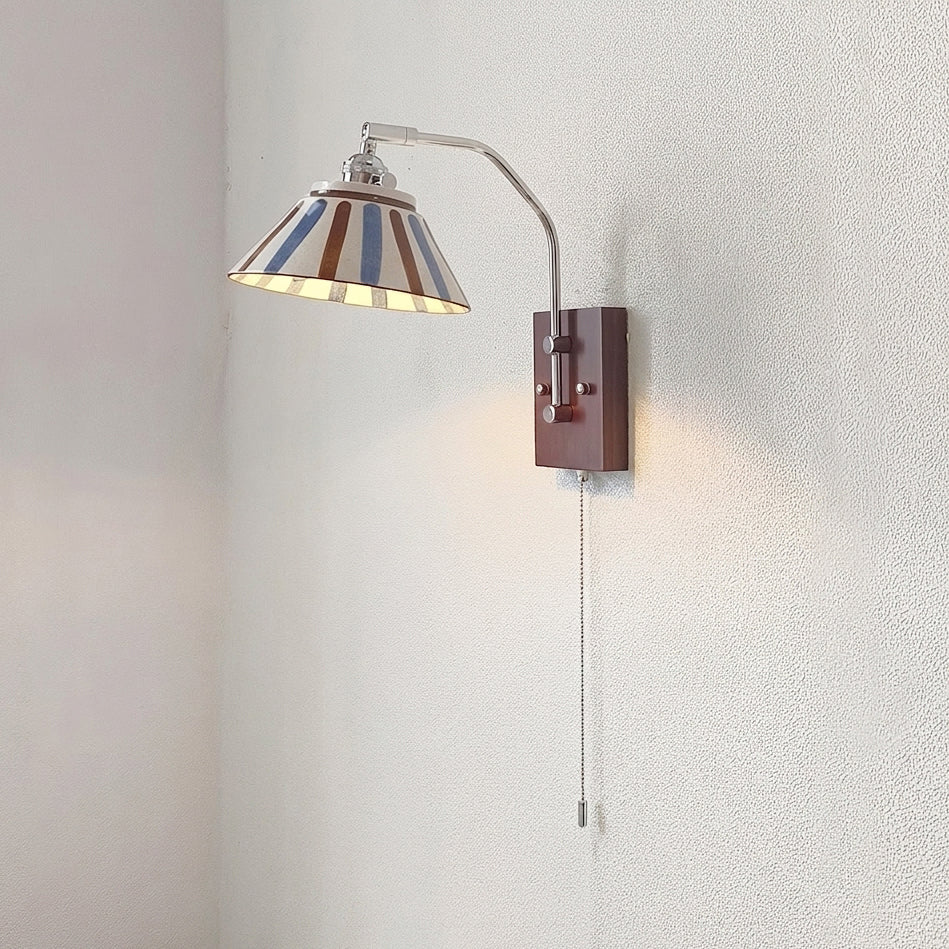 Delfryn Curated Solid Hardwood Wall Sconce
