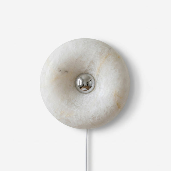 Donuts Alabaster Curated Alabaster Wall Sconce