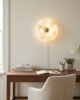 Donuts Alabaster Curated Alabaster Wall Sconce – architectural ceiling profile