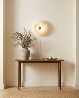Donuts Alabaster Curated Alabaster Wall Sconce – handcrafted surface texture