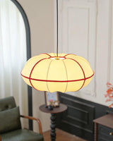 Elowra Curated Solid Brass Pendant Light – spatial dining room perspective