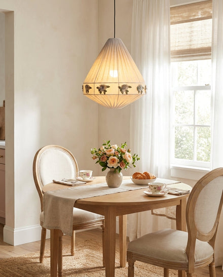 Embrovia Curated Iron & Glass Pendant Light