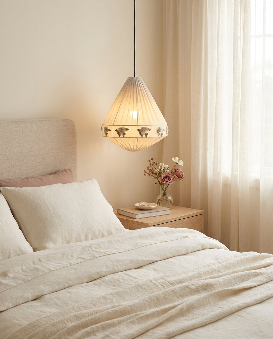 Embrovia Curated Iron & Glass Pendant Light