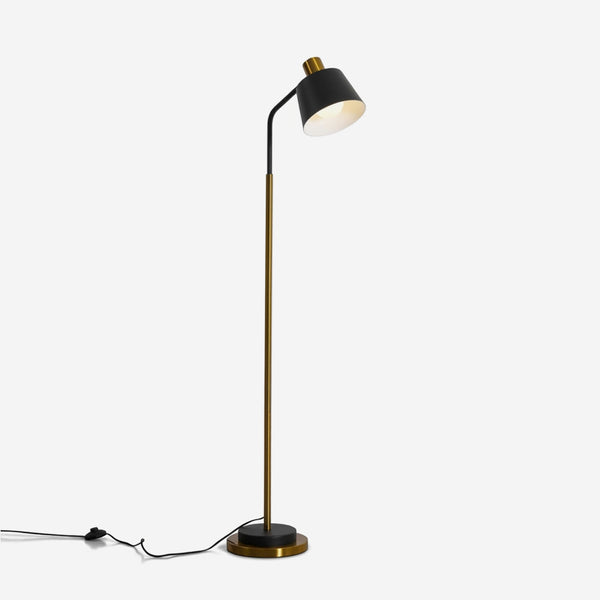 Emmental Curated Solid Brass Floor Lamp