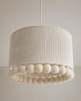 Fieldmere Curated Finished Iron Pendant Light – macro detail view