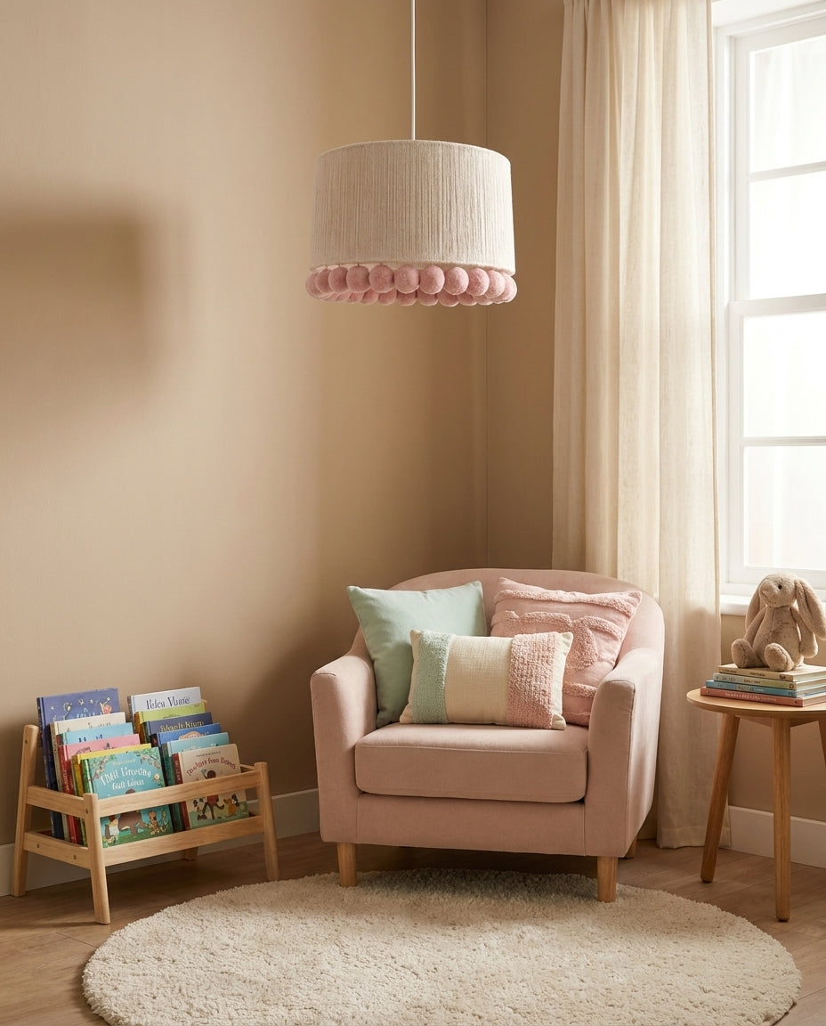 Fieldmere Curated Finished Iron Pendant Light – side angled contour profile
