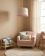 Fieldmere Curated Finished Iron Pendant Light – side angled contour profile