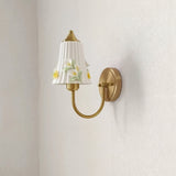 Floravia Curated Hand-Thrown Ceramic Wall Sconce – W 23cm x H 30cm  W 7.8 x H 11.8 finish configuration #1