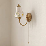 Floravia Curated Hand-Thrown Ceramic Wall Sconce – W 23cm x H 30cm  W 7.8 x H 11.8 finish configuration #1 #2 #3 #4 #5