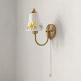 Floravia Curated Hand-Thrown Ceramic Wall Sconce – W 23cm x H 30cm  W 7.8 x H 11.8 finish configuration #1 #2 #3 #4