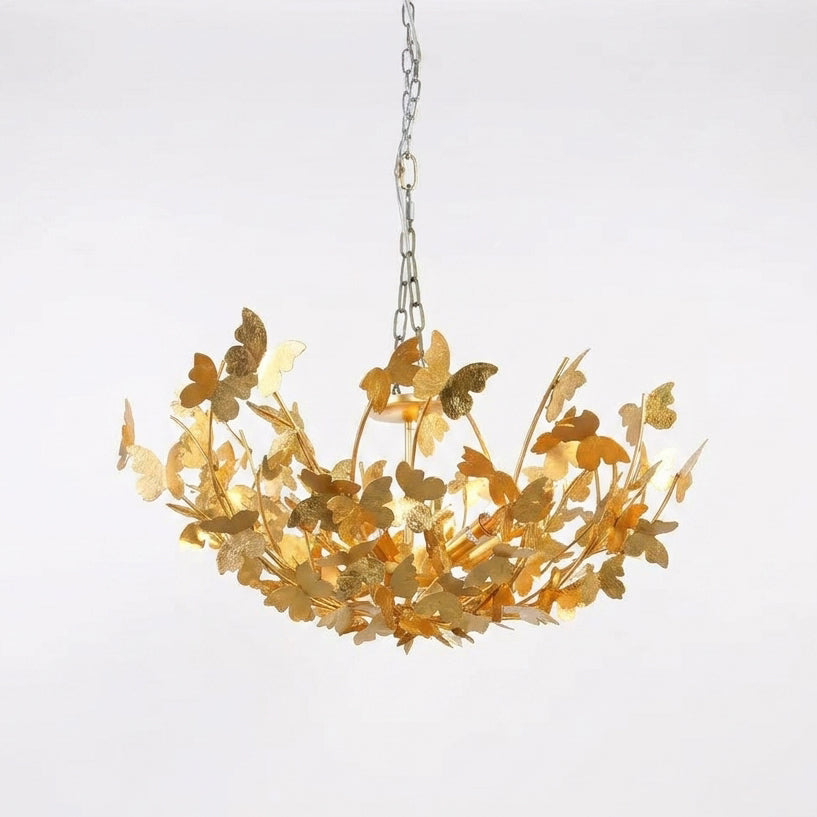 Gildwing Curated Solid Brass Chandelier – Dia 60cm x H 30cm  ∅ 23.6 x H 11.8 finish configuration