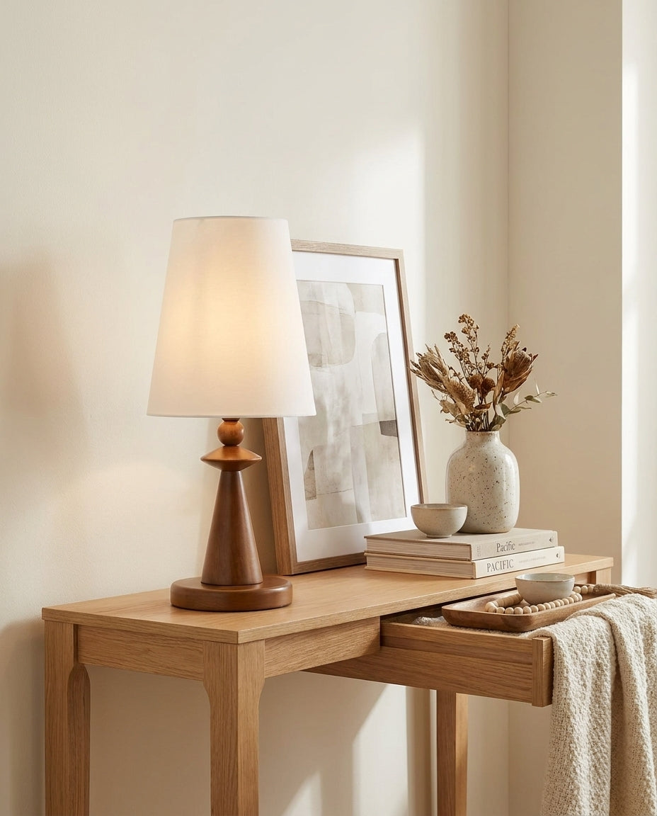 Hollinford Table Lamp – Ambient Illumination in Luxury Interior Setting View 10