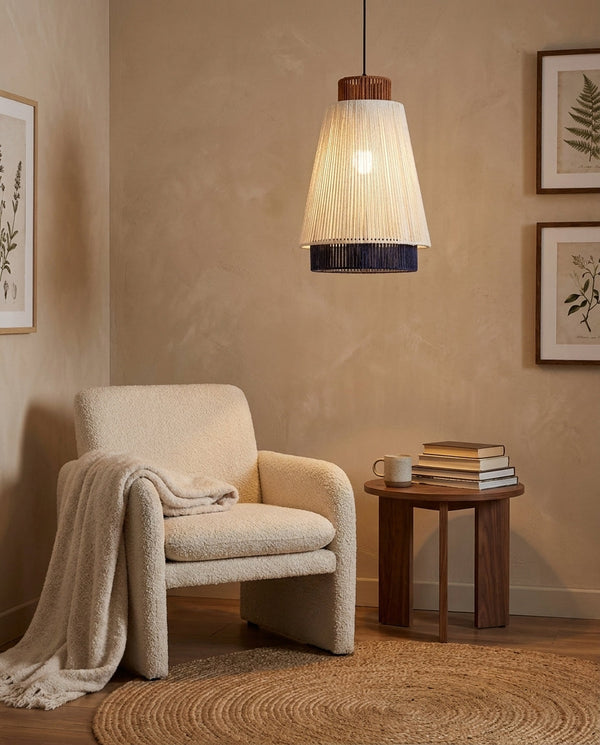 Hoshina Curated Finished Iron Pendant Light