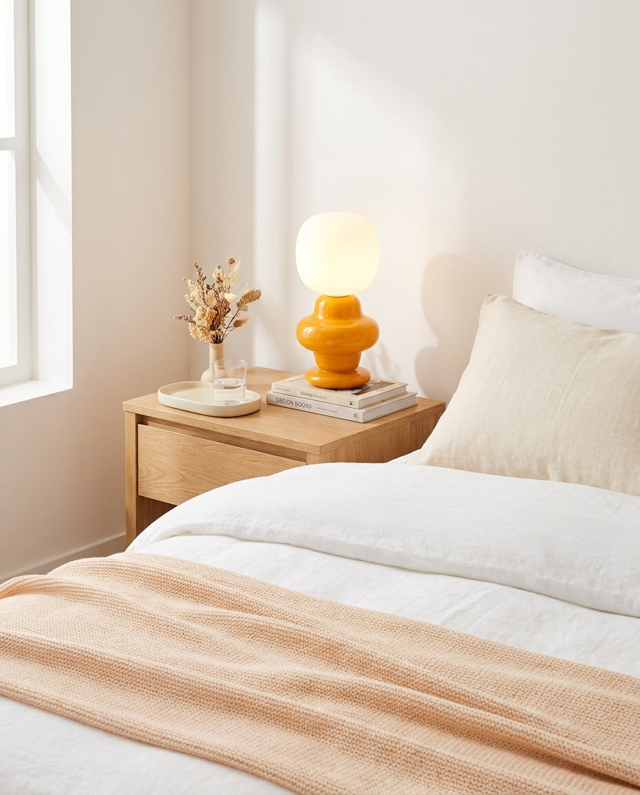Modern Jovilo Table Lamp – Ambient Illumination in Luxury Interior Setting View 14