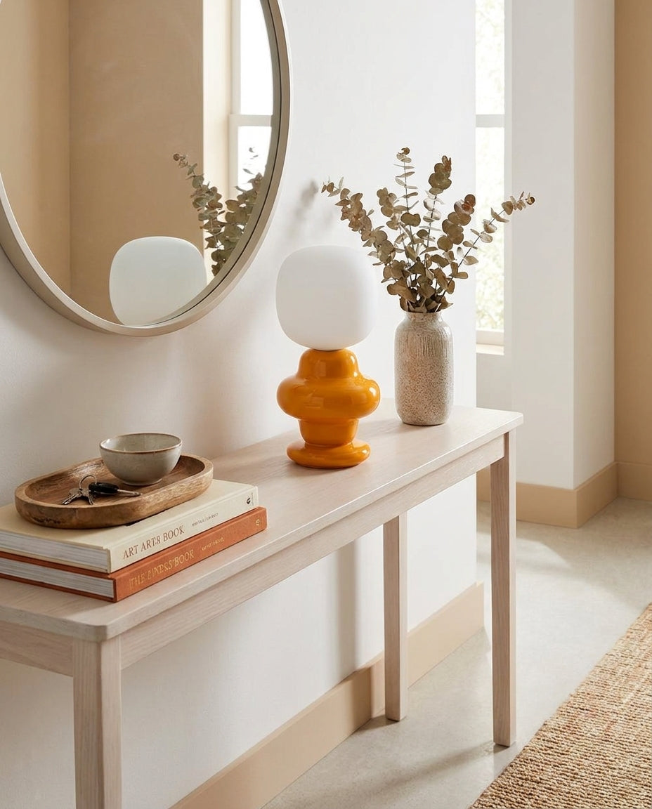 Modern Jovilo Table Lamp – Ambient Illumination in Luxury Interior Setting View 9