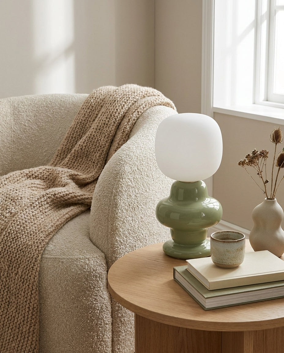 Modern Jovilo Table Lamp – Ambient Illumination in Luxury Interior Setting View 4