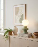 Modern Jovilo Table Lamp – Ambient Illumination in Luxury Interior Setting View 12