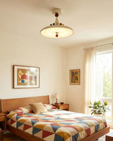 Jubilo Semi Flush Mount – Ambient Illumination in Luxury Interior Setting View 12