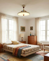 Jubilo Semi Flush Mount – Ambient Illumination in Luxury Interior Setting View 14