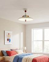 Jubilo Semi Flush Mount – Ambient Illumination in Luxury Interior Setting View 3