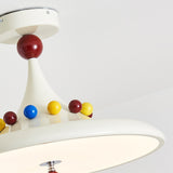 Jubilo Semi Flush Mount – Ambient Illumination in Luxury Interior Setting View 15