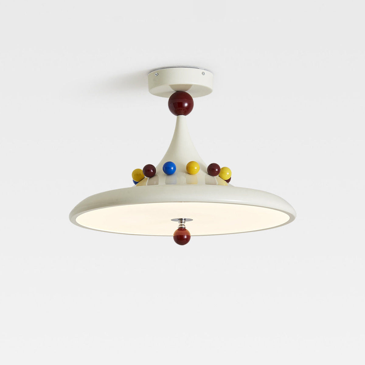 Jubilo Semi Flush Mount – Ambient Illumination in Luxury Interior Setting View 10
