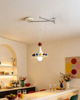Jubilo Swing Arm Pendant Light – Ambient Illumination in Luxury Interior Setting View 11