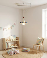 Jubilo Swing Arm Pendant Light – Handcrafted Material Texture and Detail View