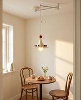 Jubilo Swing Arm Pendant Light – Ambient Illumination in Luxury Interior Setting View 7