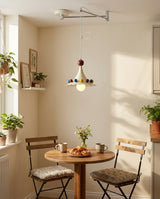 Jubilo Swing Arm Pendant Light – Ambient Illumination in Luxury Interior Setting View 9