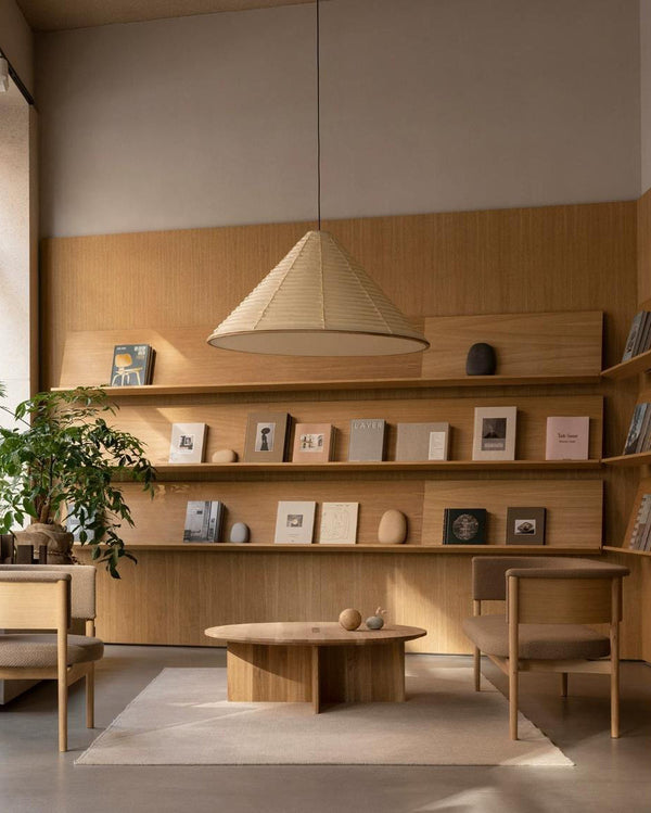Kasumi Curated Washi Paper Pendant Light