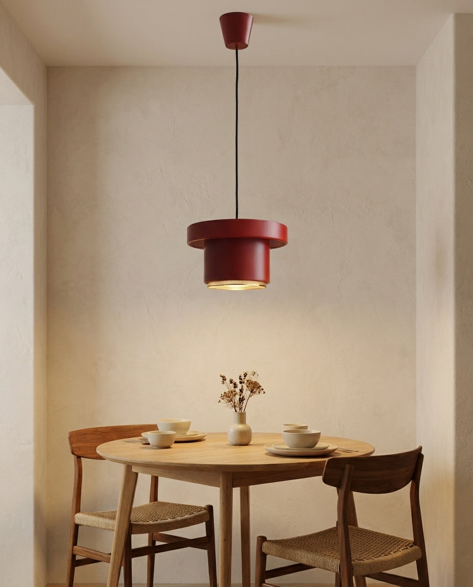 Kivaro Curated Iron & Glass Pendant Light – macro detail view #1