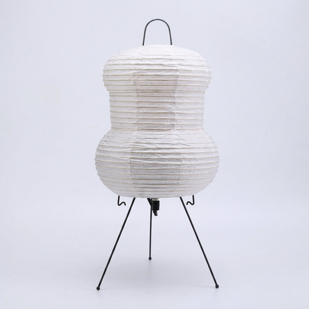 Haruno Curated Washi Paper Table Lamp – Model B W 24cm x H 46cm  W 9.4 x H 18.1 finish configuration