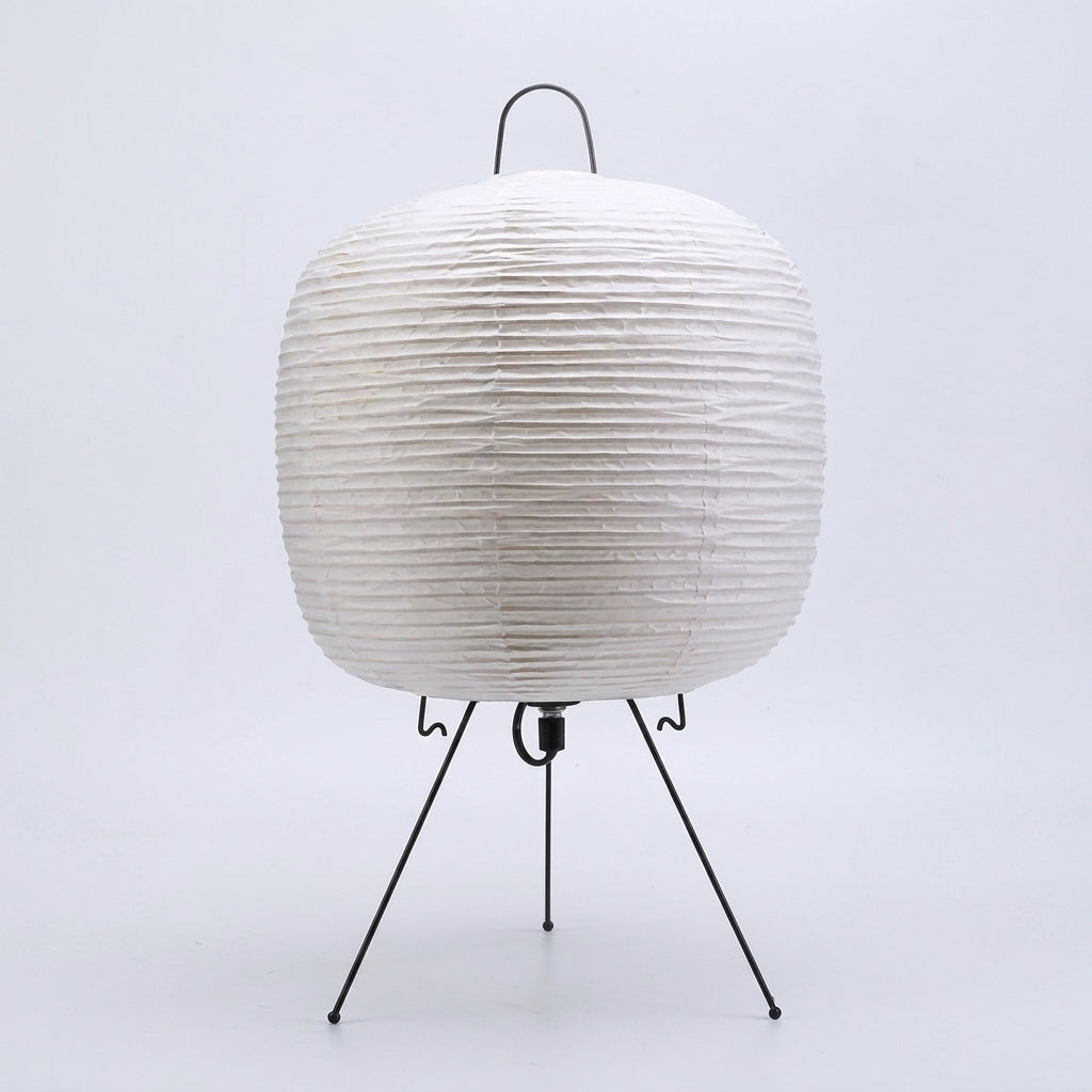 Haruno Curated Washi Paper Table Lamp – Model D W 28cm x H 46cm  W 11 x H 18.1 finish configuration