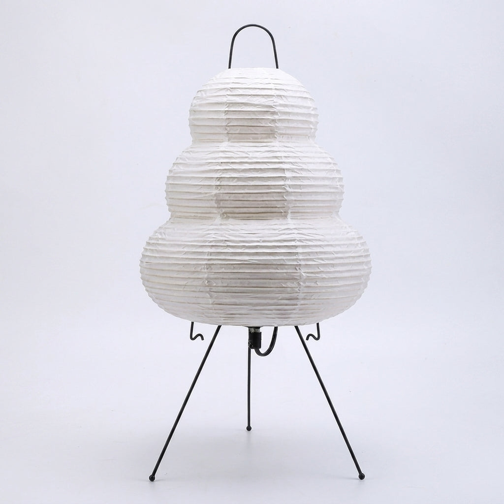 Haruno Curated Washi Paper Table Lamp – Model C W 24cm x H 46cm  W 9.4 x H 18.1 finish configuration
