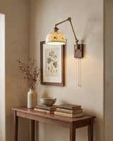 Larkwell Wall Sconce – Handcrafted Material Texture and Detail View