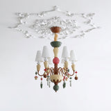 Lavinelle Curated Hand-Thrown Ceramic Chandelier – 10 + 5 Heads Dia 90cm x H 95cm ∅ finish configuration