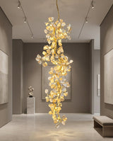 Liorwyn Curated Hand-Thrown Ceramic Chandelier – handcrafted surface texture