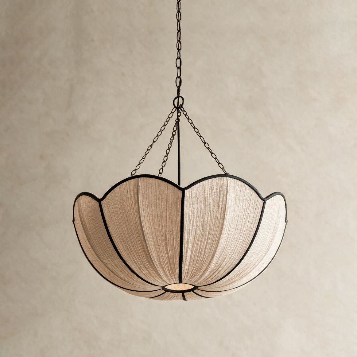 Livane Curated Finished Iron Pendant Light – Dia 80cm x H 33cm  ∅ 31.5 x H 13 finish configuration
