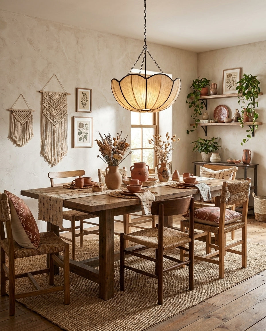 Livane Curated Finished Iron Pendant Light