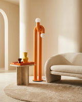 Modern Loopara Floor Lamp – Ambient Illumination in Luxury Interior Setting View 5