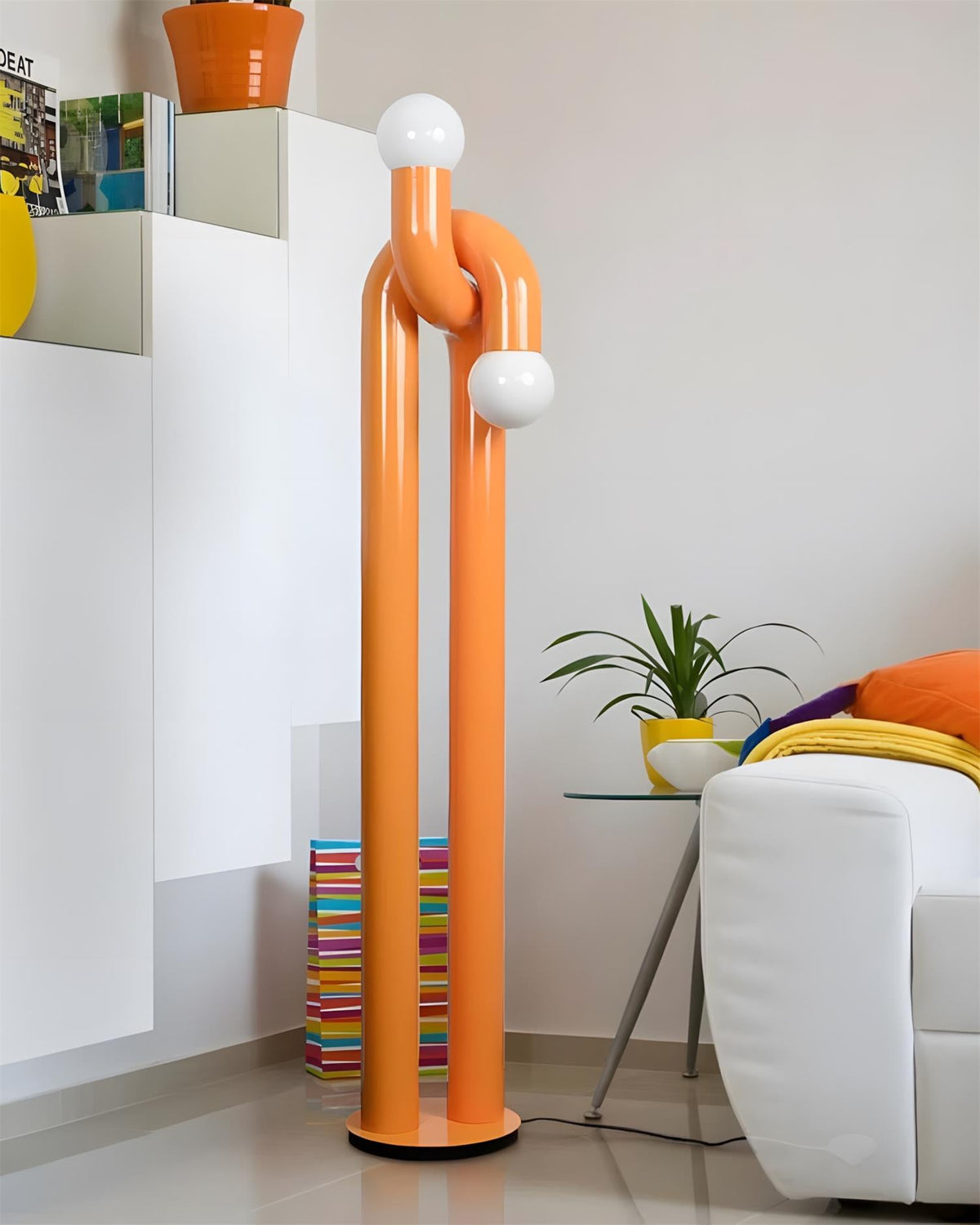 Modern Loopara Floor Lamp – Ambient Illumination in Luxury Interior Setting View 13