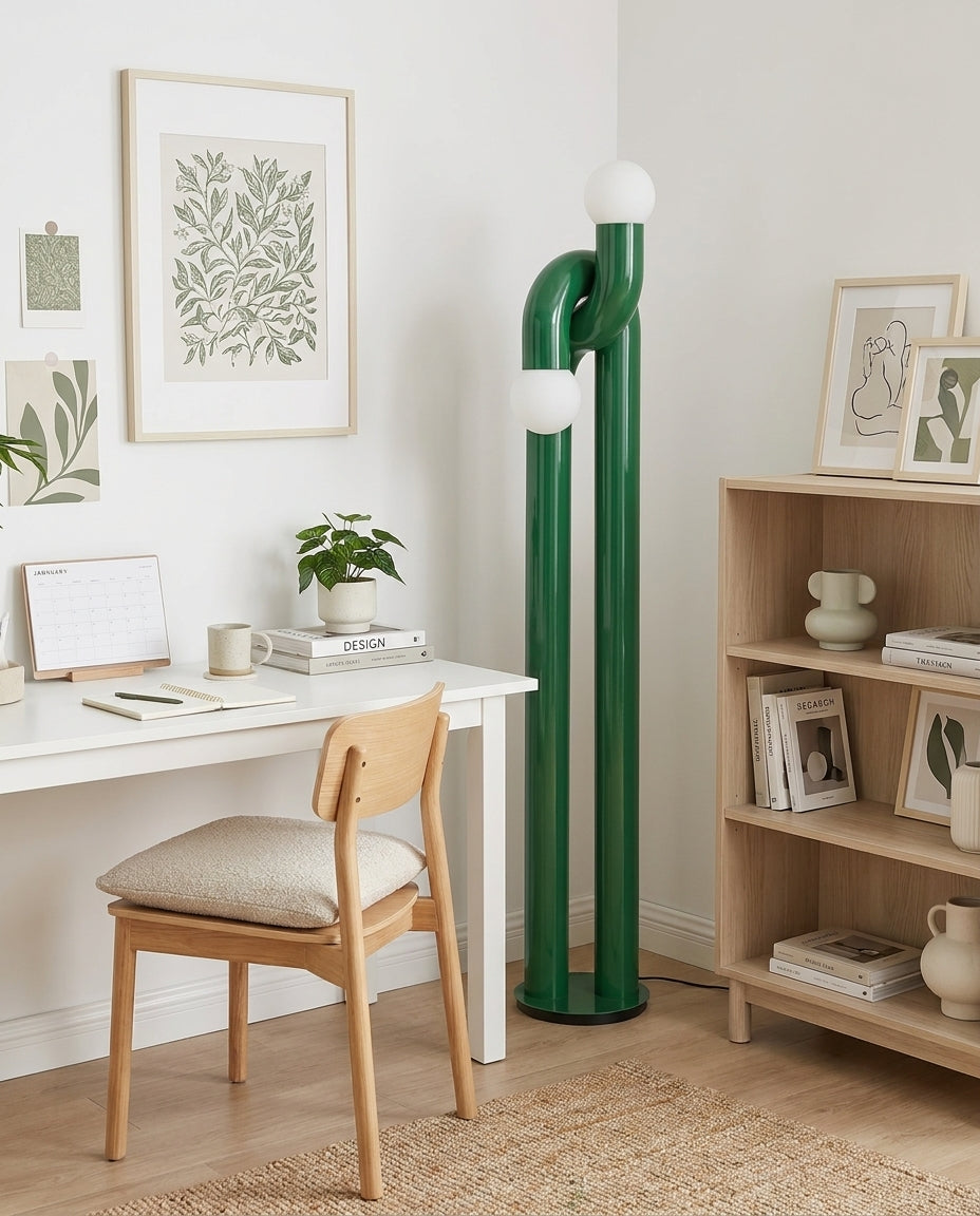 Modern Loopara Floor Lamp – Ambient Illumination in Luxury Interior Setting View 11