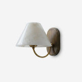Louise Alabaster Wall Sconce – Handcrafted Architectural Luxury Lighting Fixture