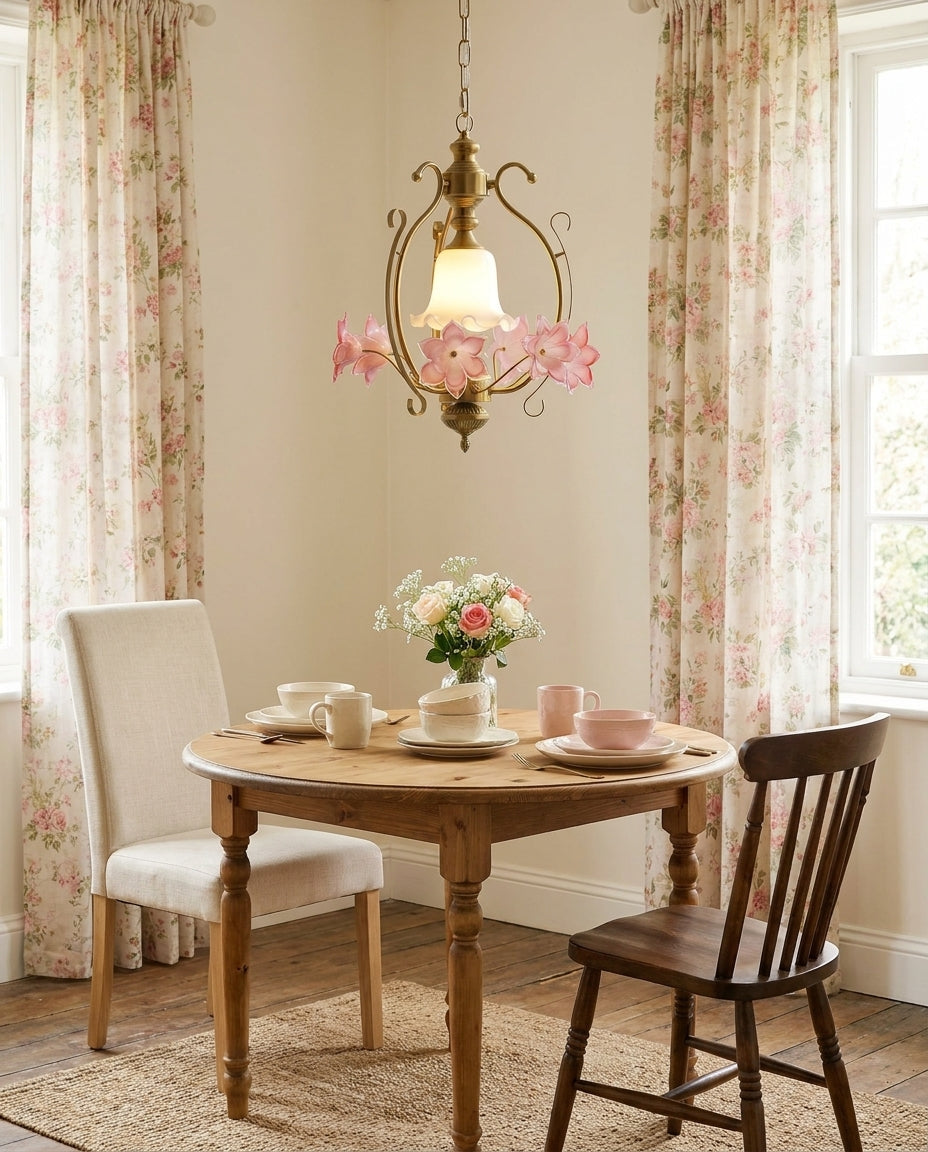 Lysandra Pendant Light – Handcrafted Material Texture and Detail View