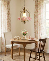 Lysandra Pendant Light – Handcrafted Material Texture and Detail View