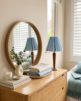 Maravio Curated Solid Hardwood Table Lamp – architectural ceiling profile
