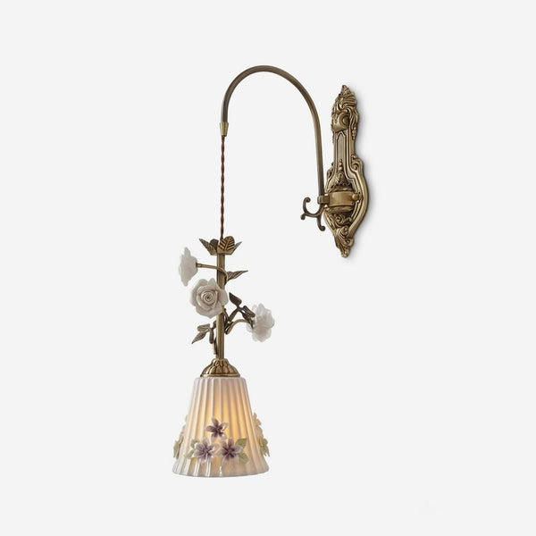 Maristelle Curated Solid Brass Wall Sconce