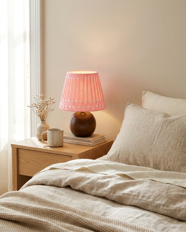 Marovia Curated Solid Hardwood Table Lamp